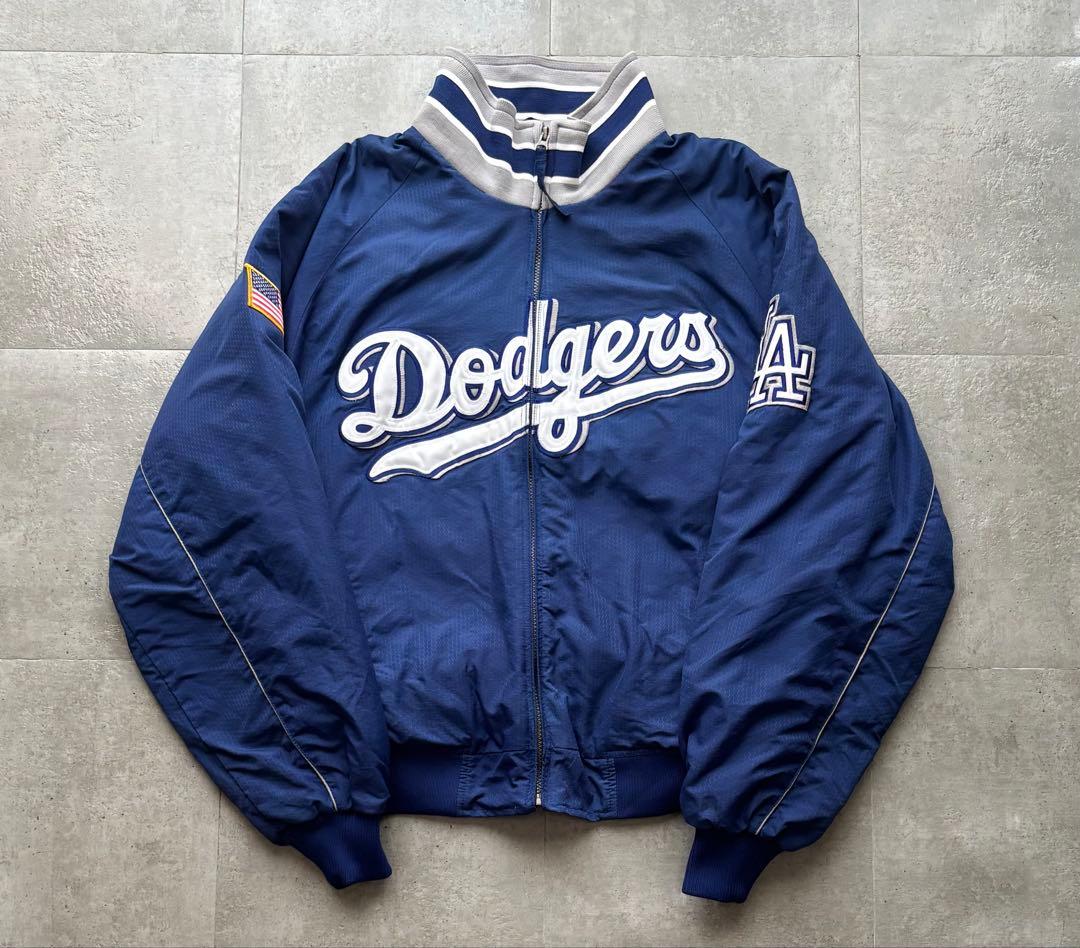 90s ロサンゼルスドジャース　マジェスティック　スタジャン　Mサイズ　大谷翔平