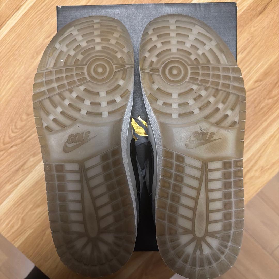 シューズ(男性用) AIR JORDAN 1 LOW G WOLF GREY 28.5