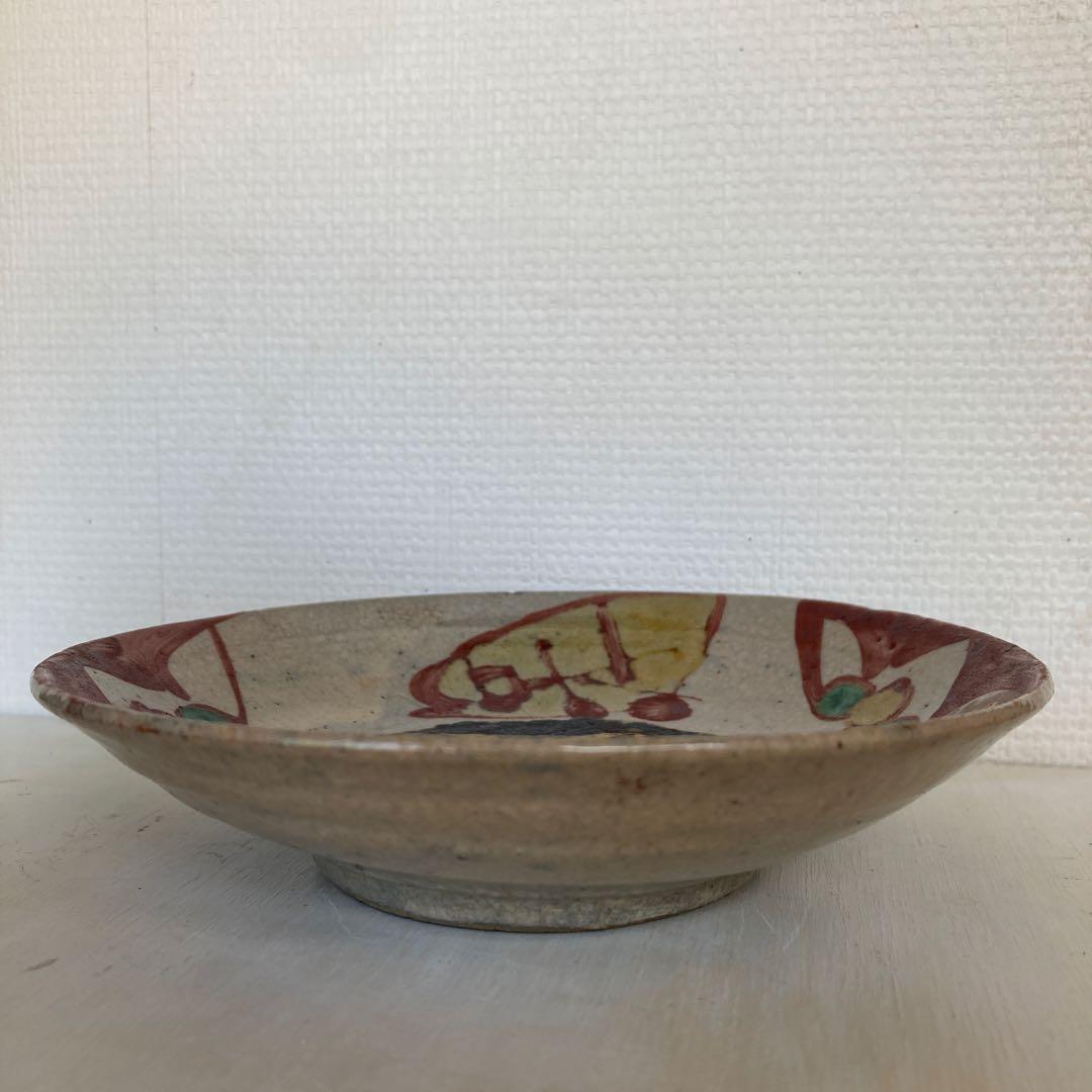 益子　合田好道　色絵五寸皿　検　浜田庄司　島岡達三　円道寺時代　民藝