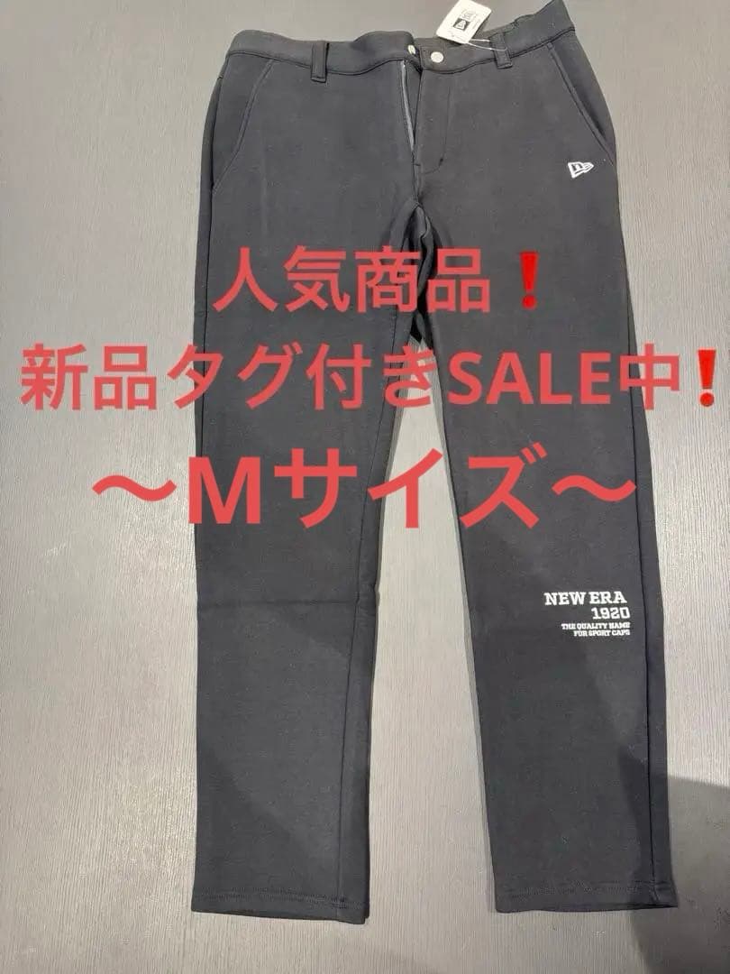 ま*ん様 【新品未使用】Mニューエラ ゴルフロングパンツ テックスウェットテーパ