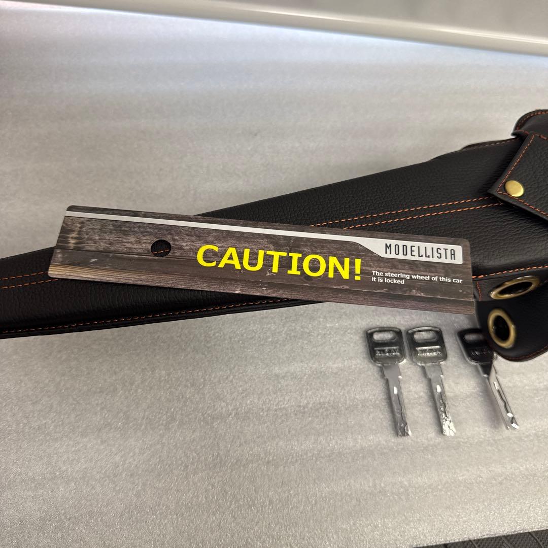 TRD モデリスタ プレミアムステアリングロック ハンドルロック 盗難防止