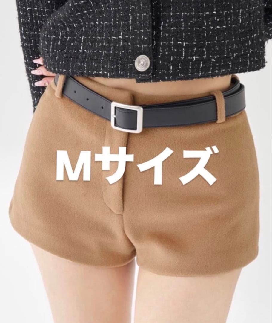 ダーリッチ　Darich　メルトンミドルショートパンツ　Mサイズ/キャメル