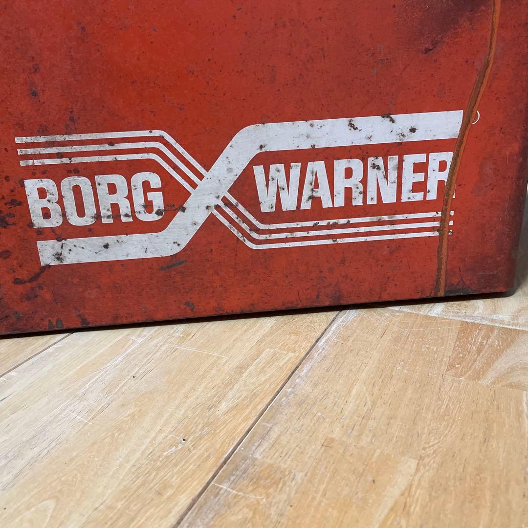 アメリカ　Borg Warner キャビネット　工具箱　アンティーク　棚