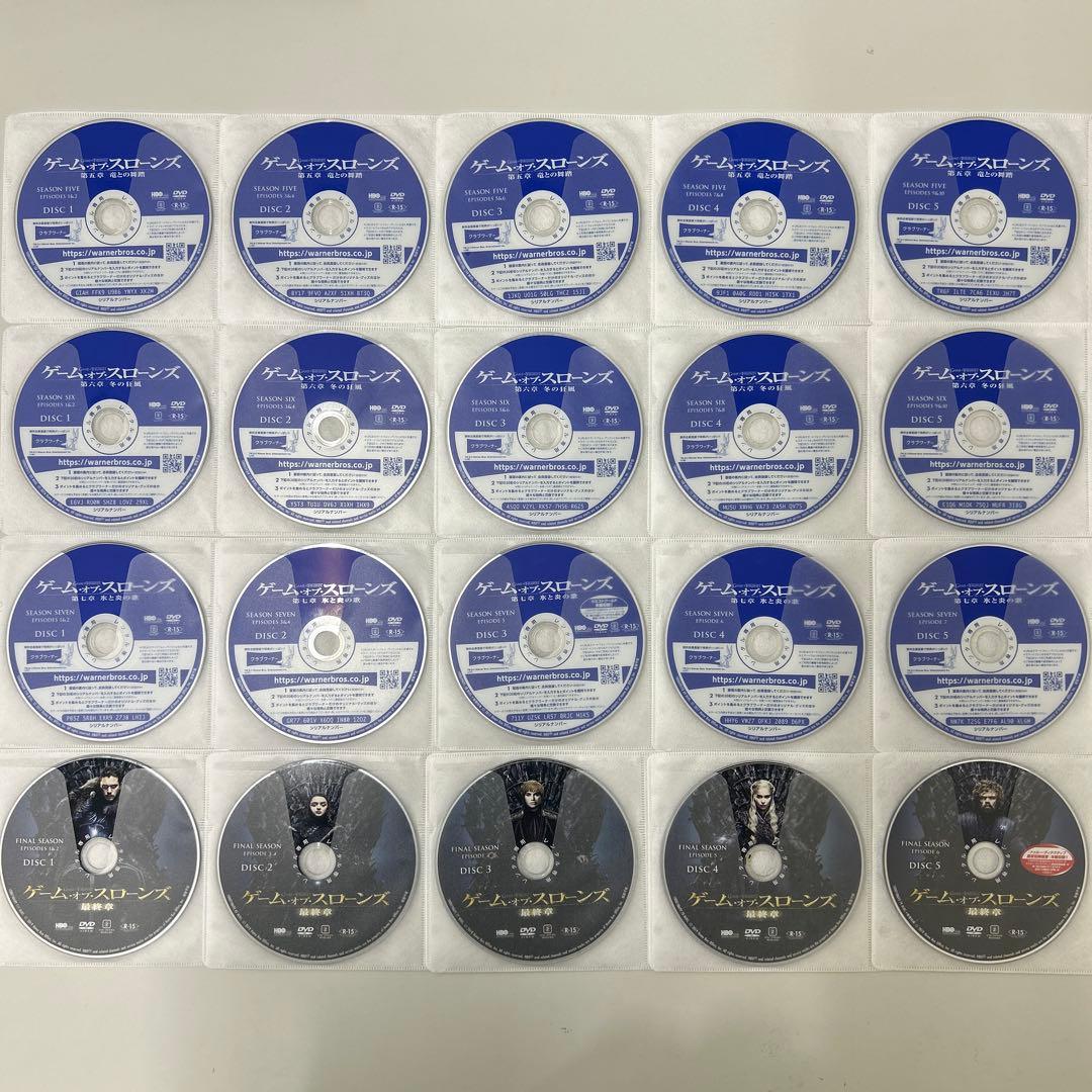 ゲームオブスローンズ　DVD 全40巻　全巻セット　レンタル落ち