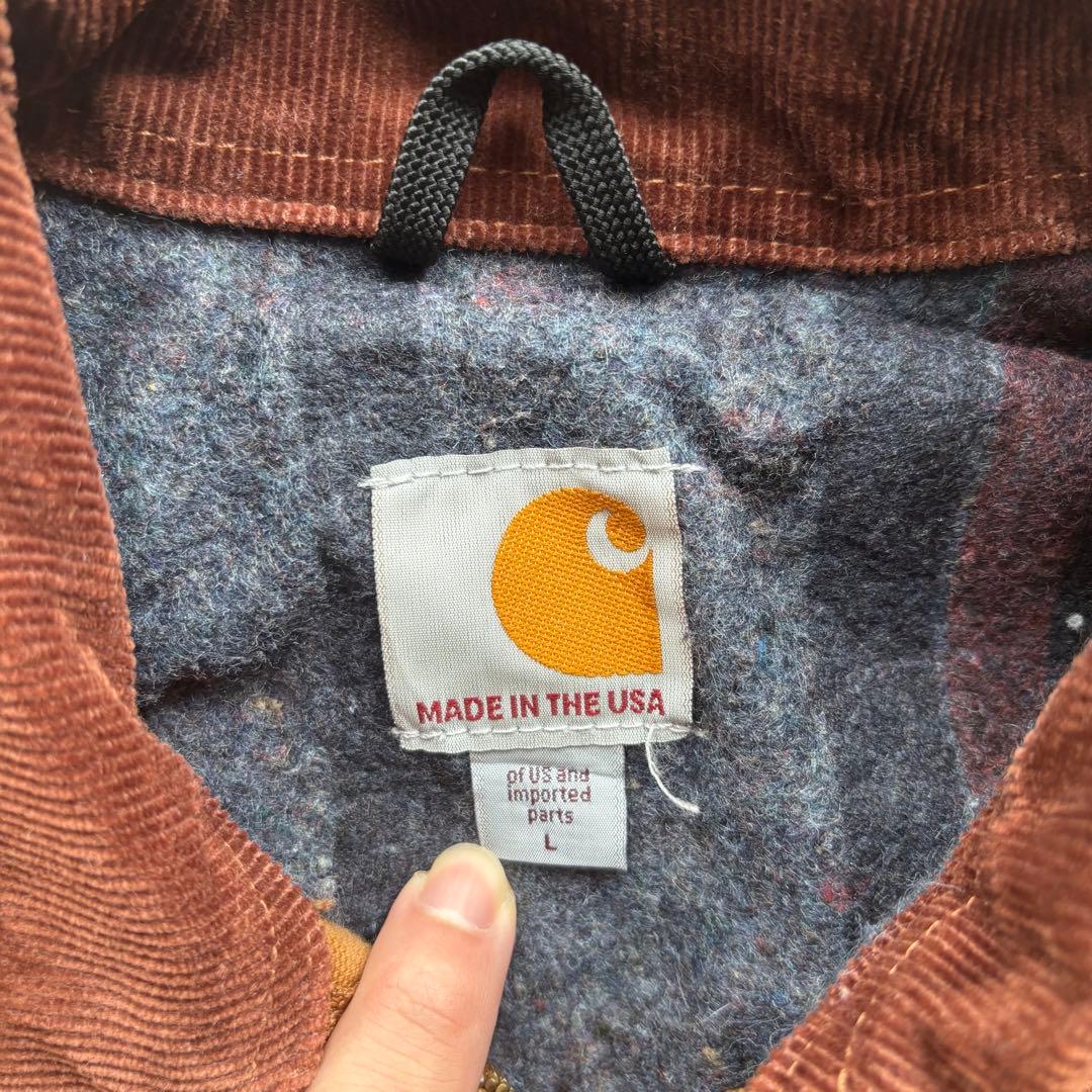 Carhartt カーハート usa製　デトロイト　ジャケット　ダック　L