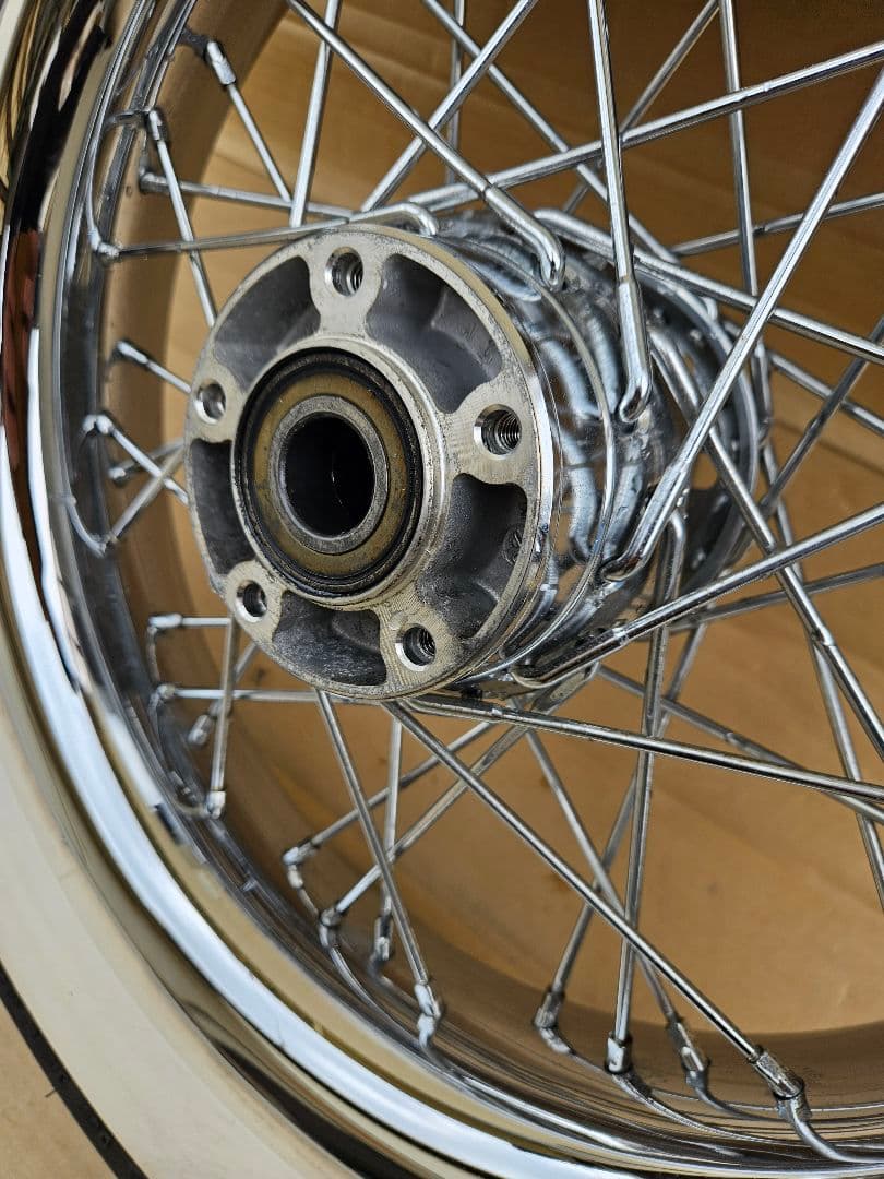 ハーレーFLSTC 純正フロントホイール