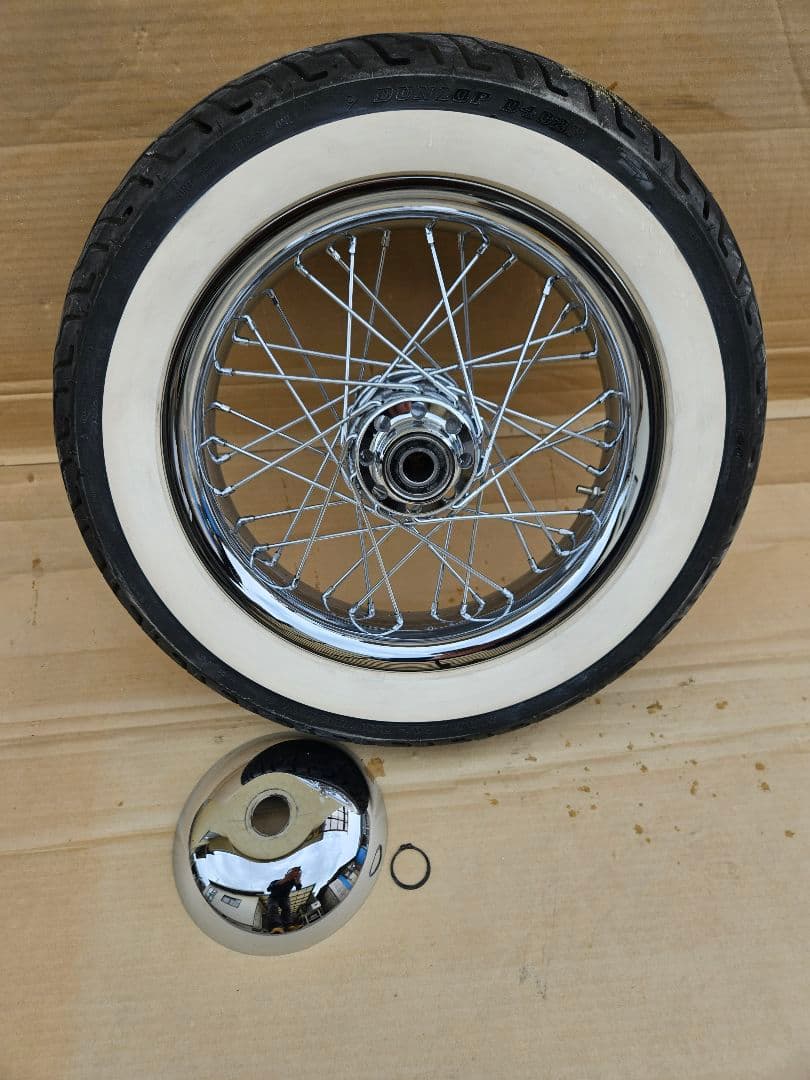 ハーレーFLSTC 純正フロントホイール