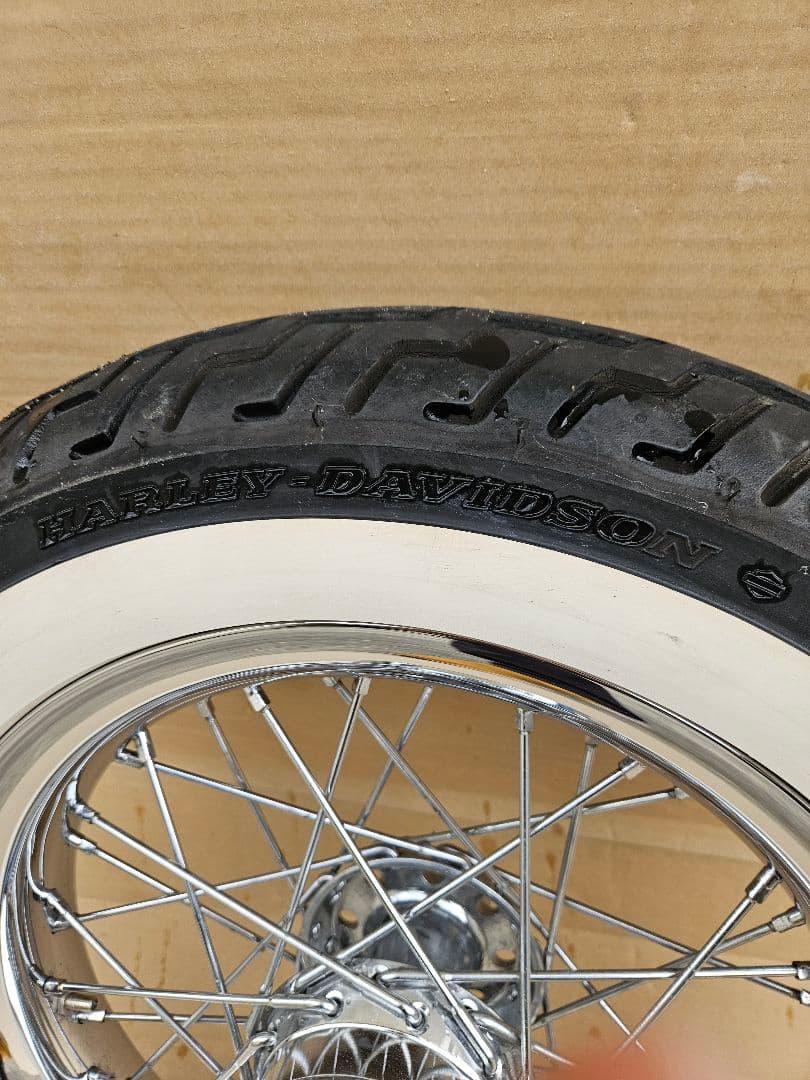 ハーレーFLSTC 純正フロントホイール