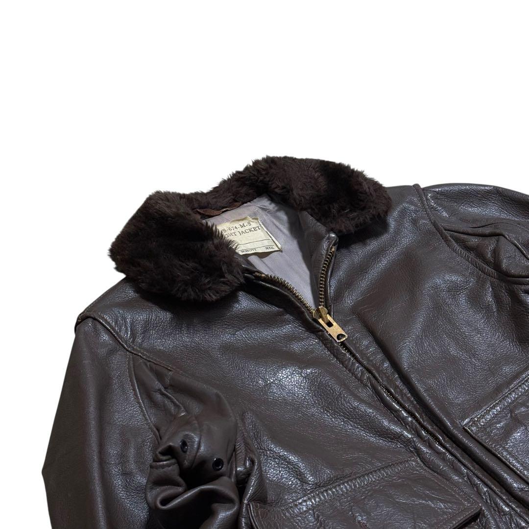 60s Schott ショット G1 G-1フライトジャケット サイズ38