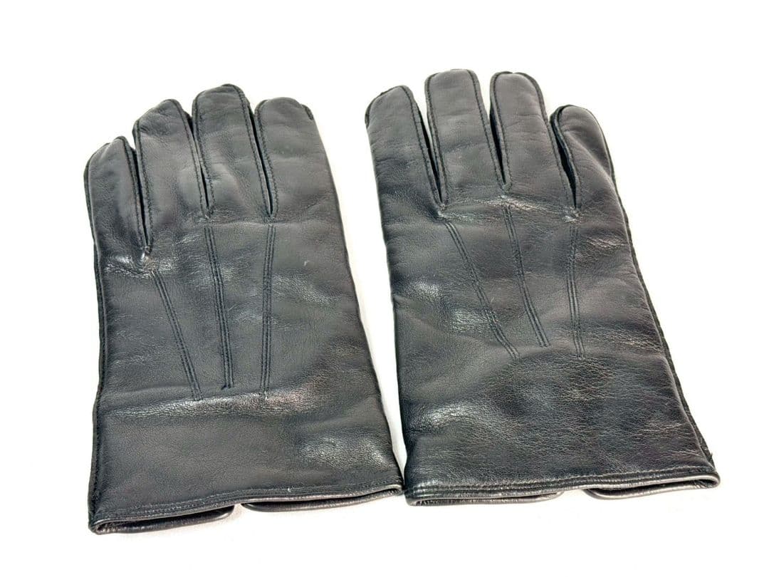 【羊革手袋】美品COACH Mサイズ 横幅11cm縦幅23cm中指の長さ8cm