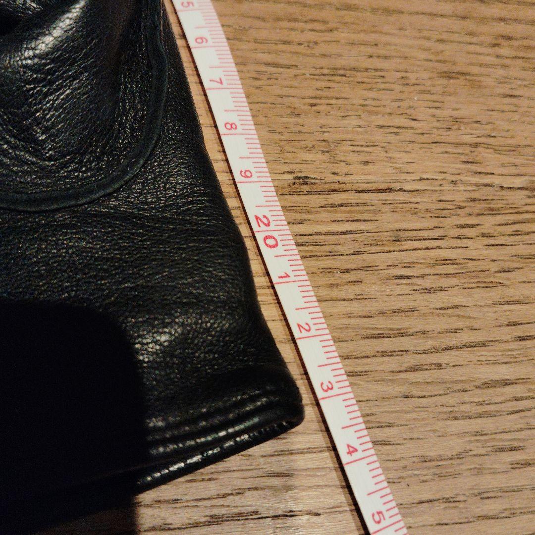 【羊革手袋】美品COACH Mサイズ 横幅11cm縦幅23cm中指の長さ8cm