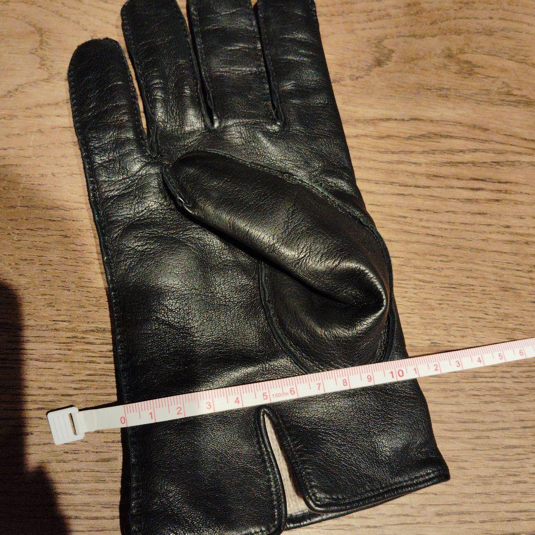 【羊革手袋】美品COACH Mサイズ 横幅11cm縦幅23cm中指の長さ8cm