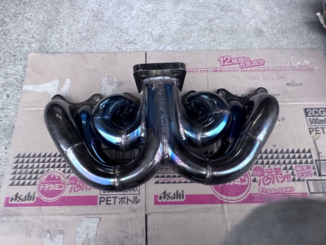 1jzgte vvti有　社外エキマニ　純正置き換えタイプ