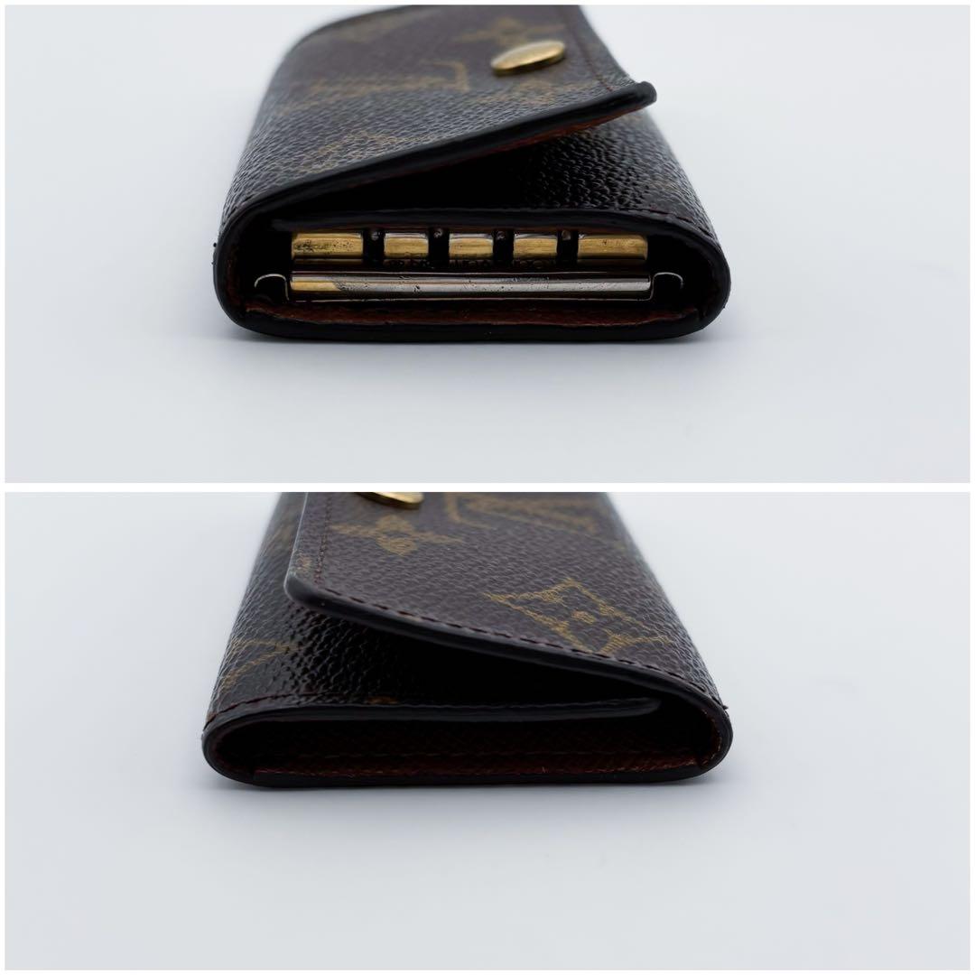 【美品】ルイヴィトン モノグラム　ミュルティクレ4 キーケース