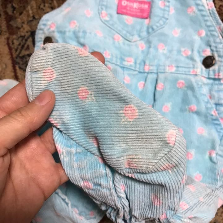 ぐ*む様 オシュコシュ足付きオーバーオール