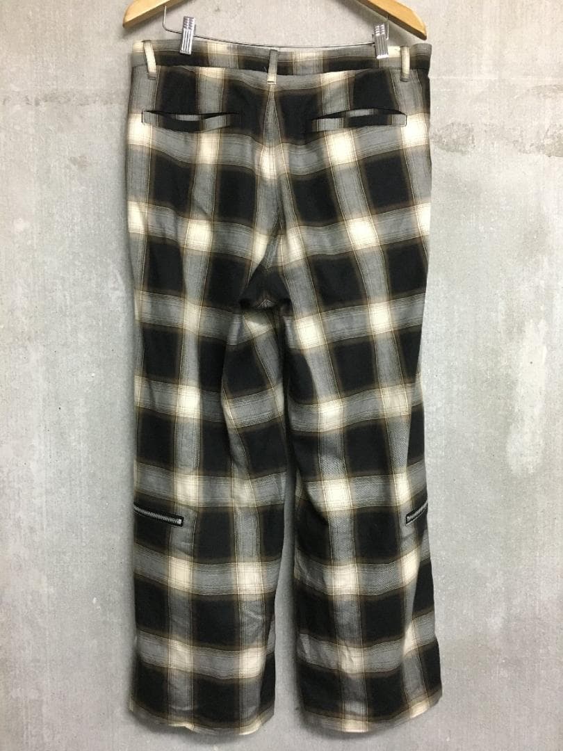 パズリングホーム 24ss オンブレチェック パンツ 4