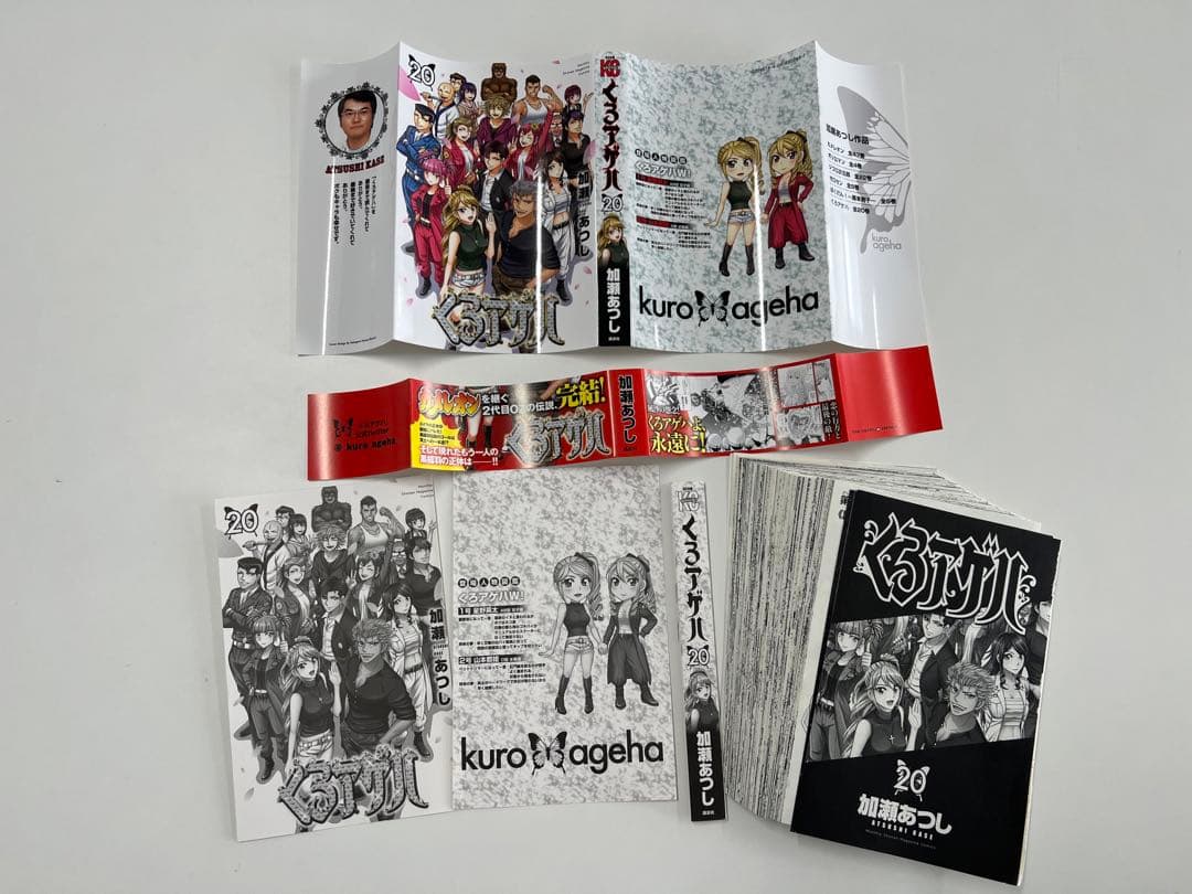 【断裁済】カメレオン・くろアゲハ・ジゴロ次五郎・ゼロセン・ばくだん・ポリ公マン