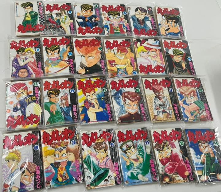 【断裁済】カメレオン・くろアゲハ・ジゴロ次五郎・ゼロセン・ばくだん・ポリ公マン