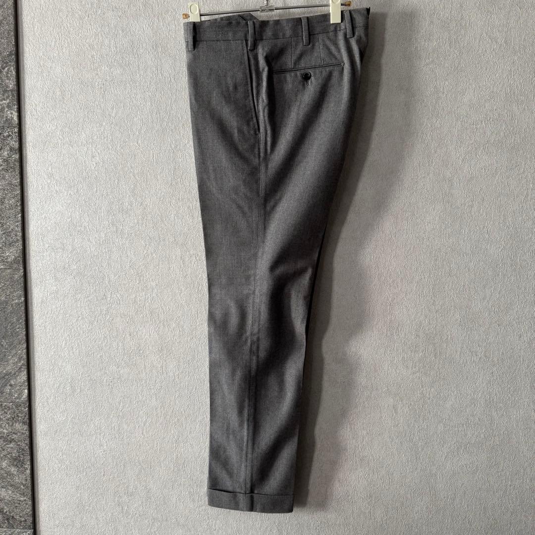 PT01 ゼロウーノ SLIM FIT フランネル地 スラックスパンツ