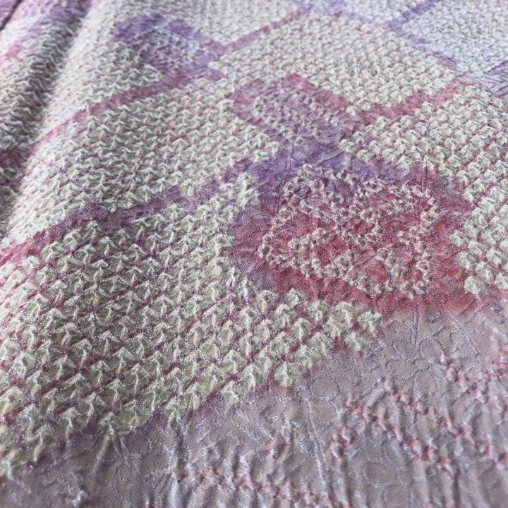 ＊ねね様＊ 振袖　総絞り　パステルカラー　ピンク系　正絹