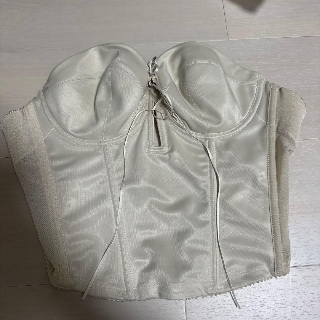 MIRROR MIRROR ブライダルインナー　バックレスビスチェセット　E75