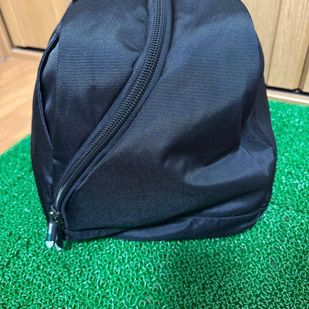 【美品】BEAMS GOLF ボストンバッグ シューズケース付き ブラック