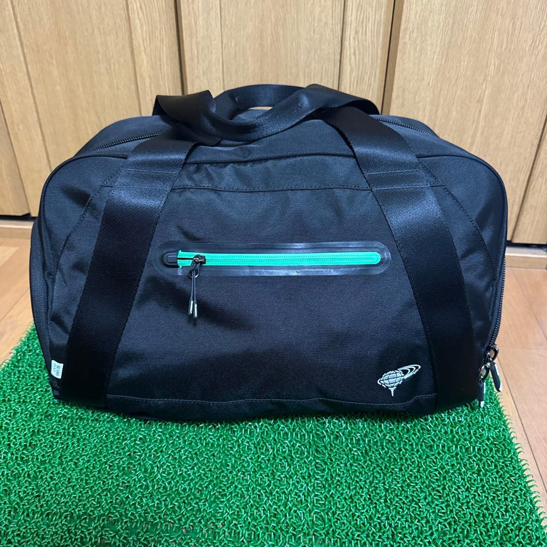【美品】BEAMS GOLF ボストンバッグ シューズケース付き ブラック