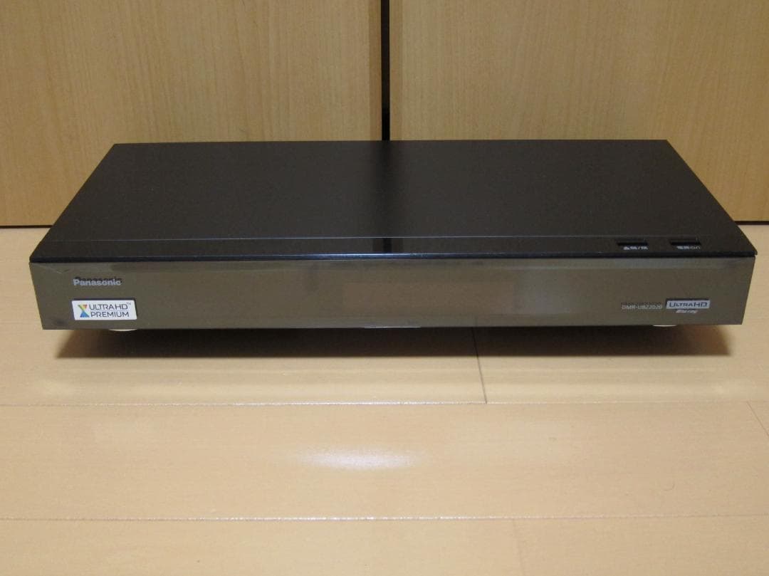 少し難があり、新品HDD2TBへ交換。Panasonic DMR-UBZ2020