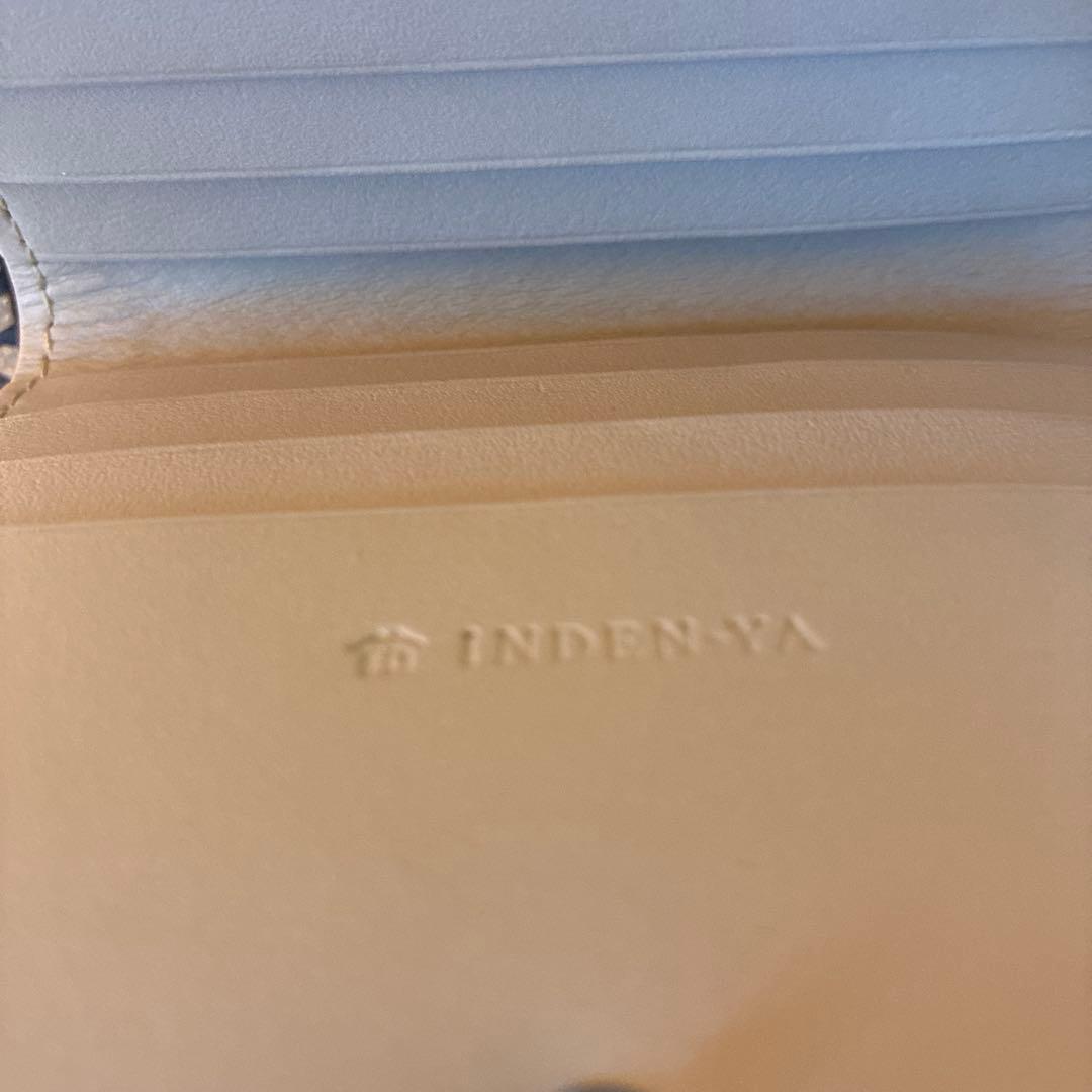 未使用 印傳屋 財布 二つ折り 甲州印伝 インデンヤ