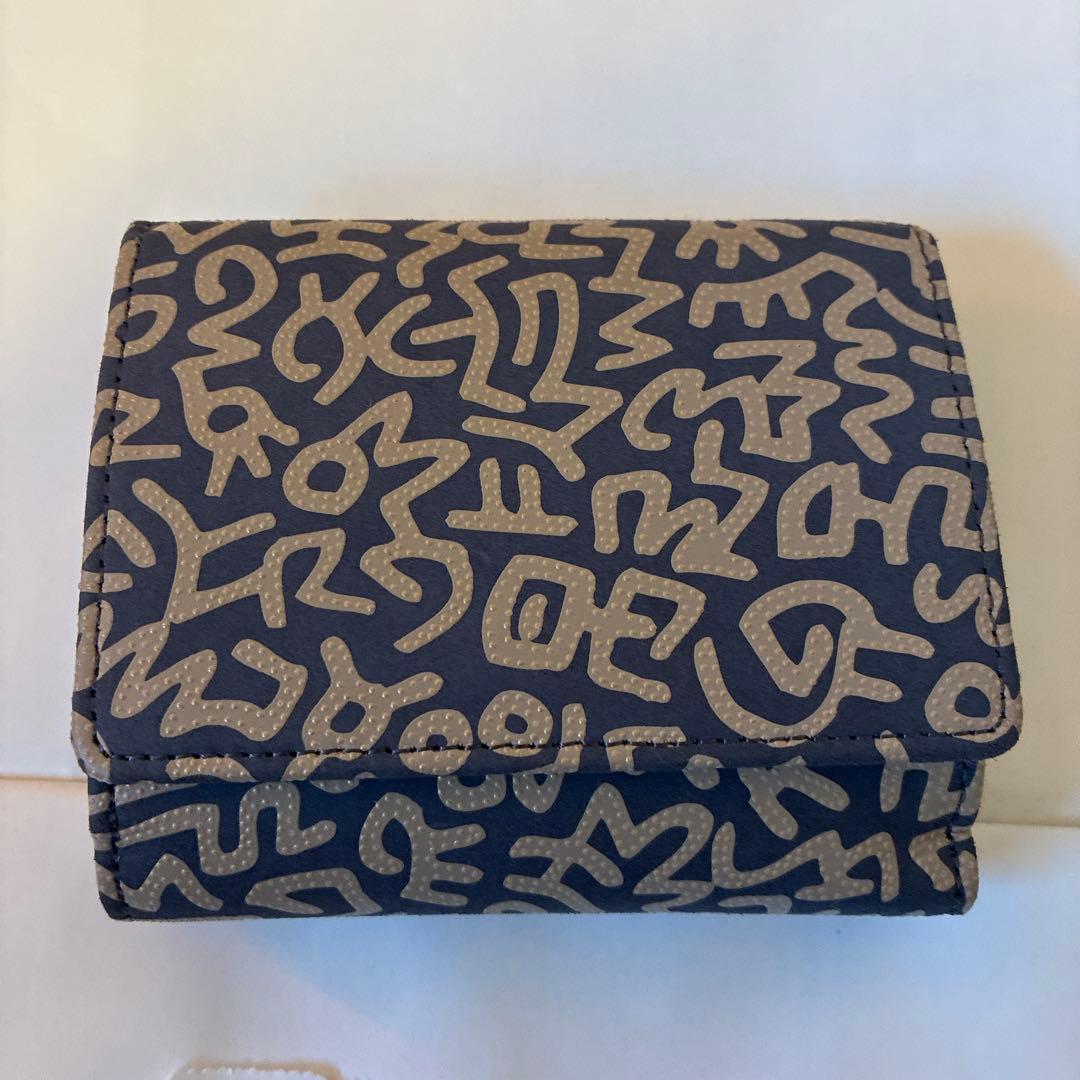 未使用 印傳屋 財布 二つ折り 甲州印伝 インデンヤ