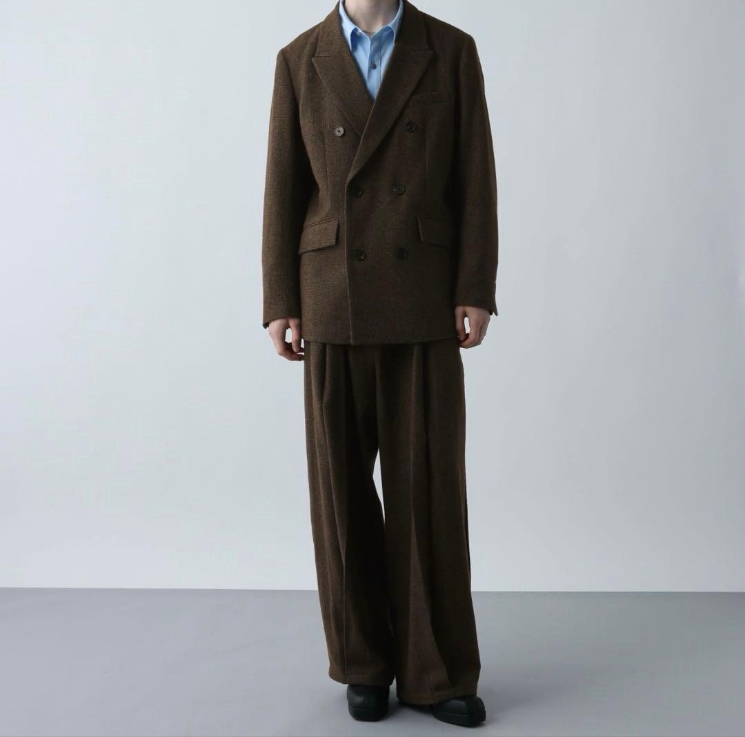 HARE ツイードダブルジャケット　Sサイズ