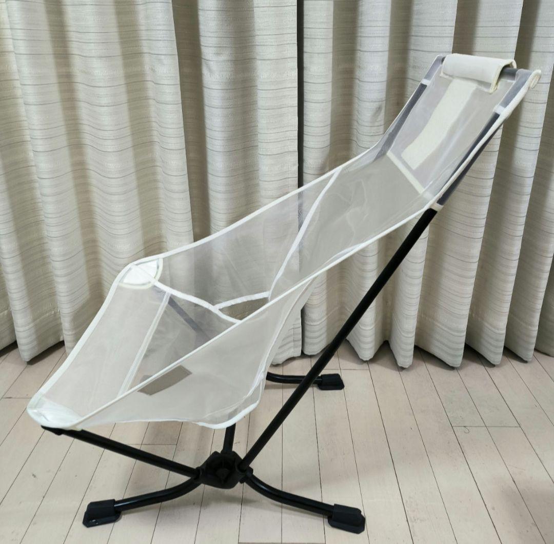 【2脚セット】Helinox ビーチチェア メッシュ ホワイト