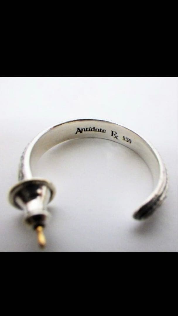 新品 Antidote Buyers Club ピアス シルバー950