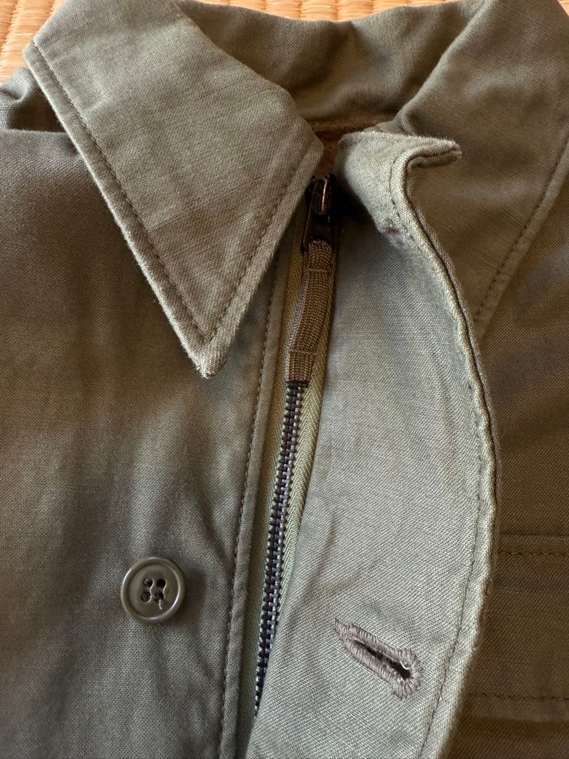 HOUSTON ヒューストン A-2デッキジャケット ミリタリージャケット