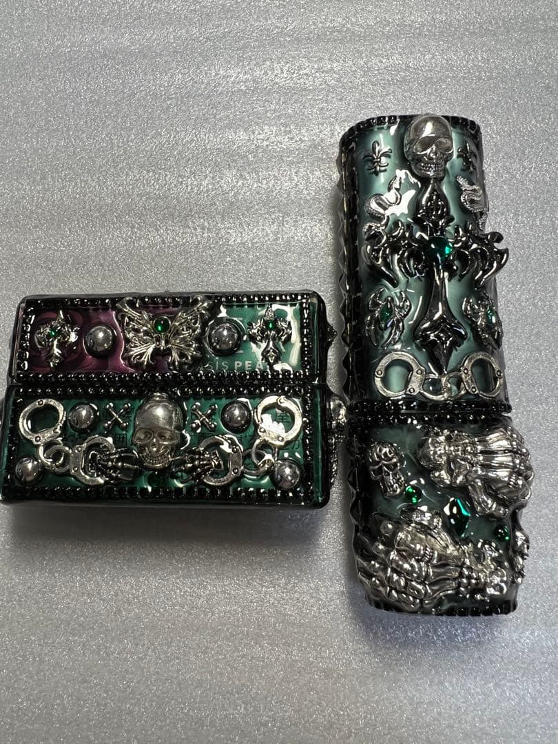 iQOS アイコス イルマワン デコケース 地雷系 ゴスロリ パンク ㊶ セット