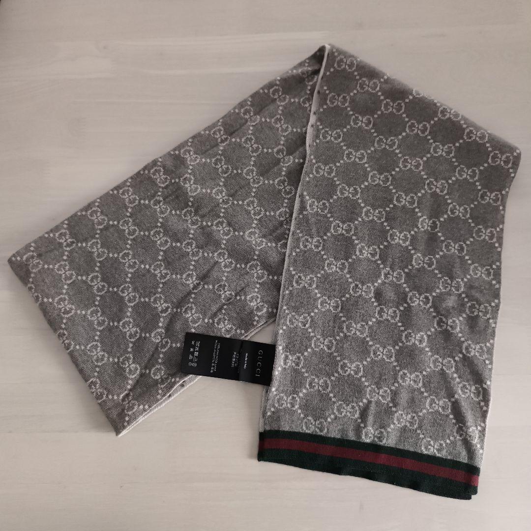 正規保証❗️返品可能❗️古物有　即日発送【GUCCI】マフラー