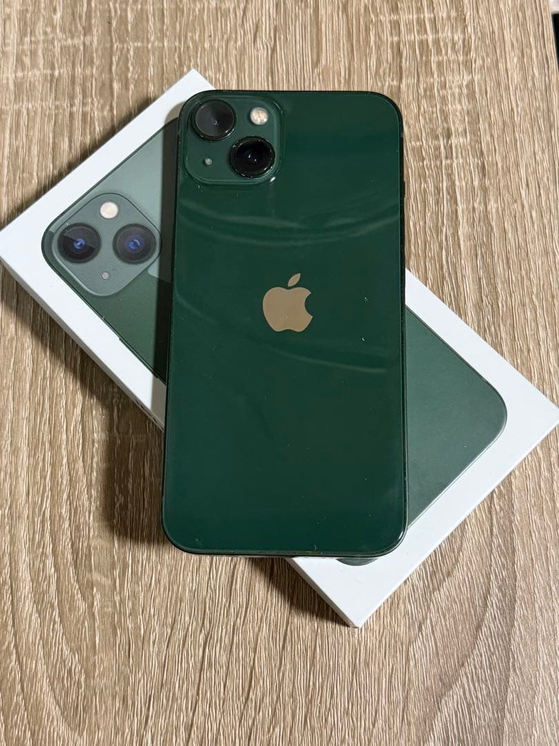 iPhone 13 128GB 本体　グリーン