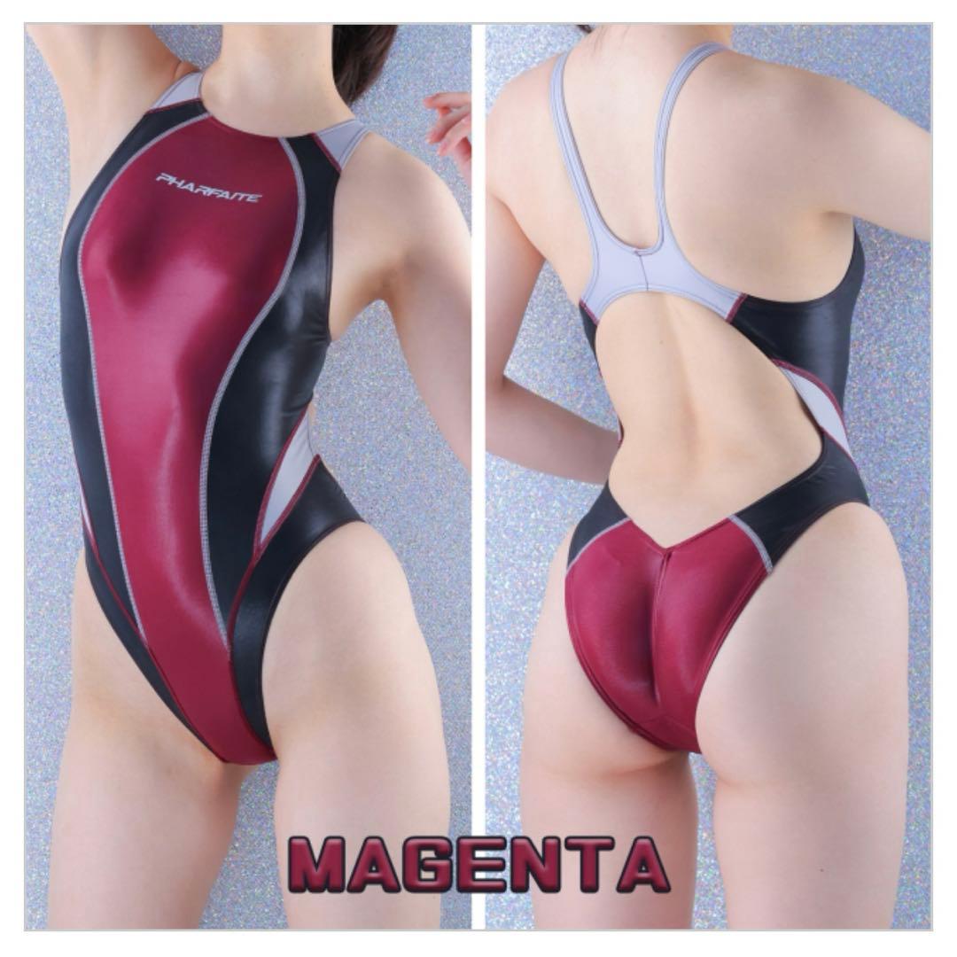 【PHARFAITE】フラットシーマーレーシングスイムウェア/SGS素材