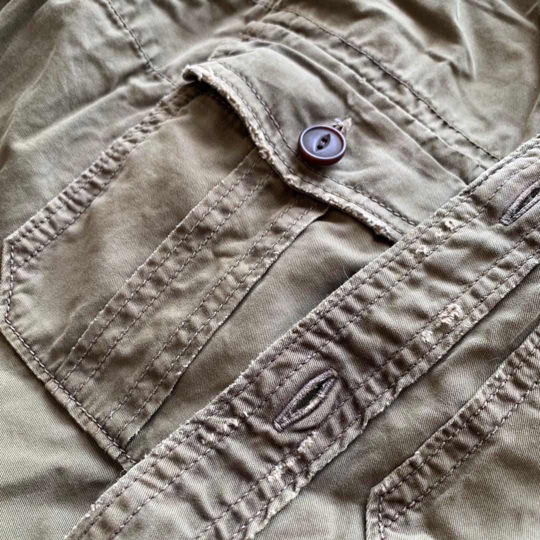 RUEHL No.925 ミリタリーシャツ XXL