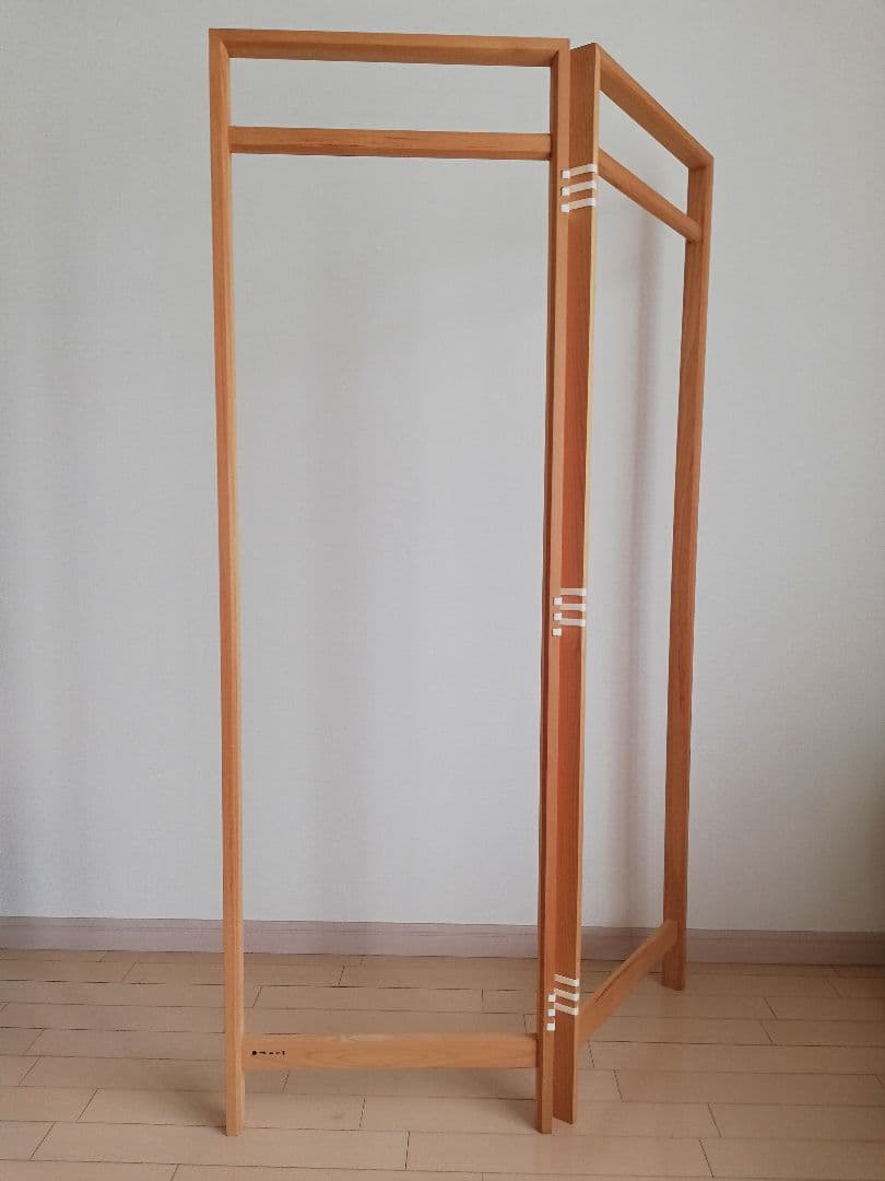 東屋 衣桁 檜 中丈並幅