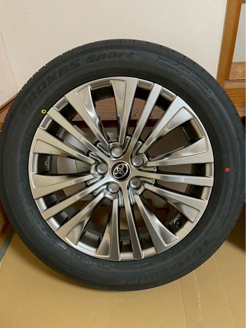 80ハリアー純正 TOYO PROXES 19インチホイール4本セット