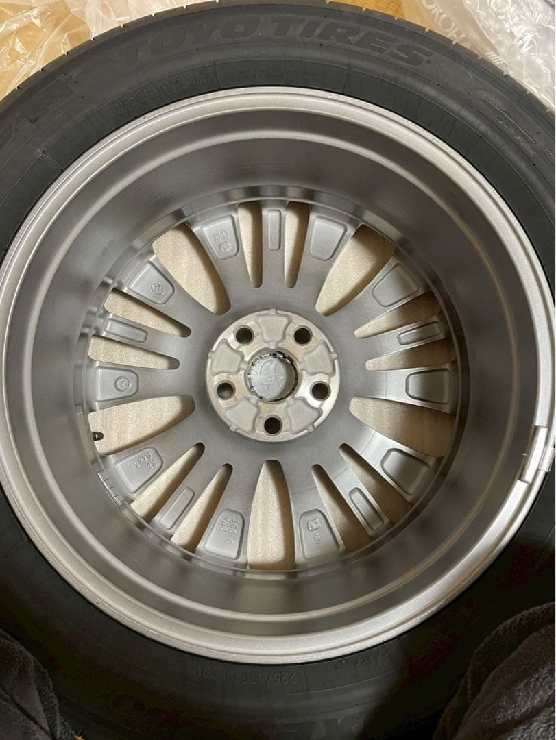 80ハリアー純正 TOYO PROXES 19インチホイール4本セット