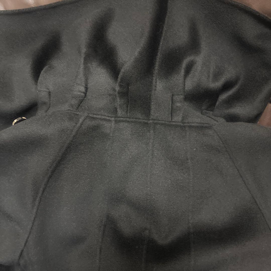 美品　HIROKO KOSHINO プレミア タグ付カシミヤショートコート