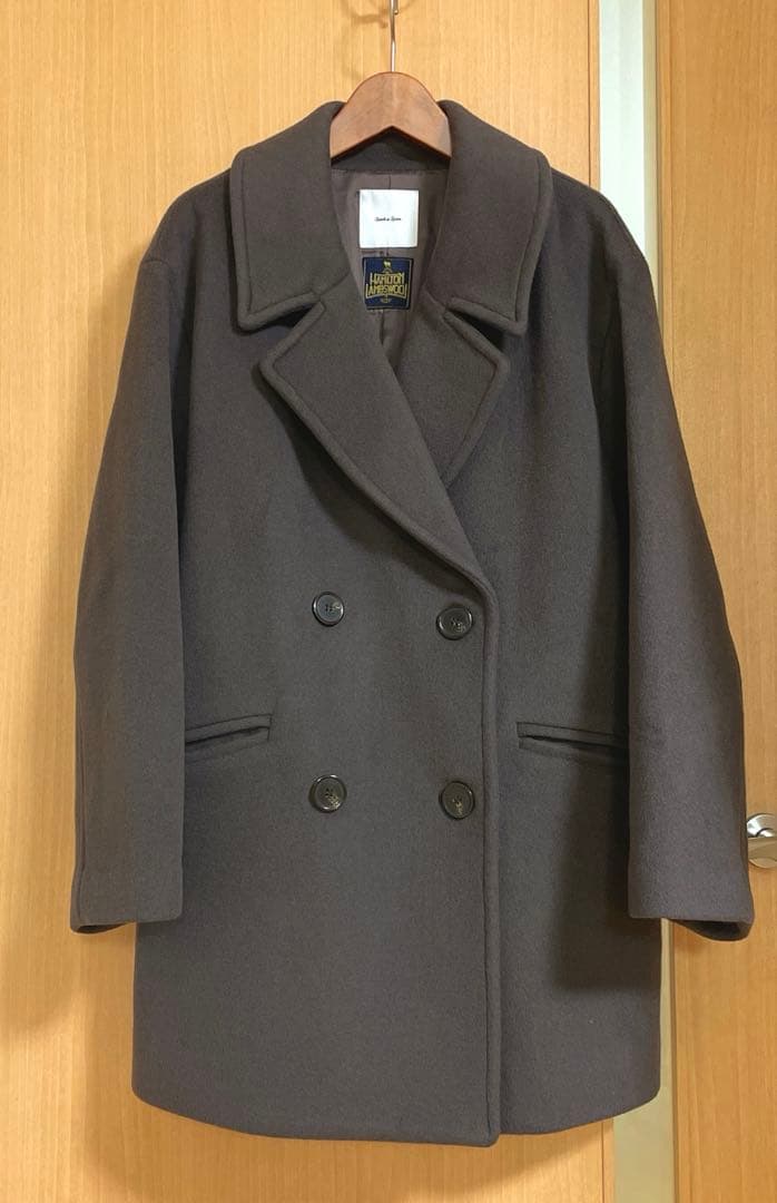 ☆HARU☆スピックアンドスパン ピーコートテーラードショートコート