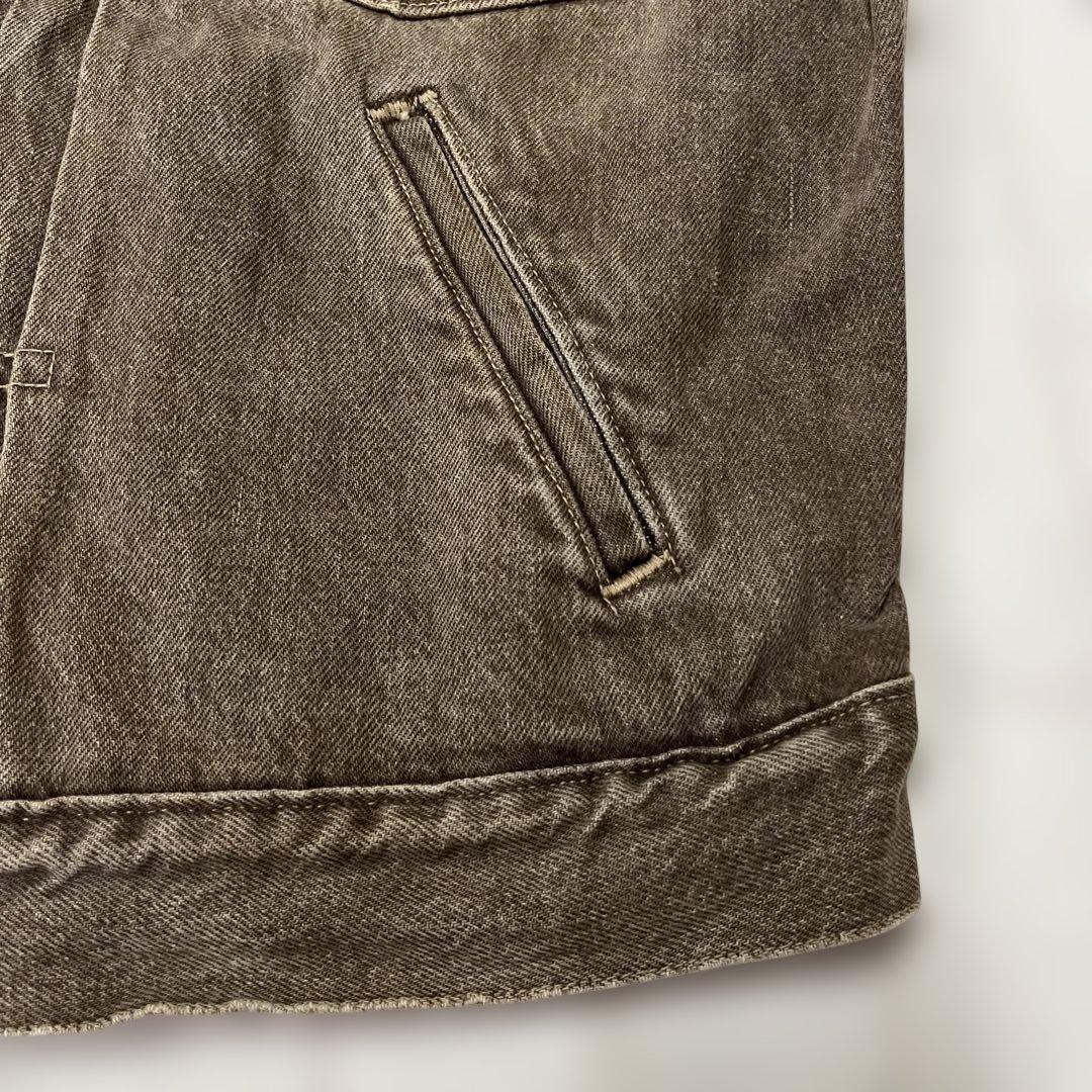 値下げ ダブルアールエル RRL 三ツ星 USA製 先染め 2nd Gジャン M