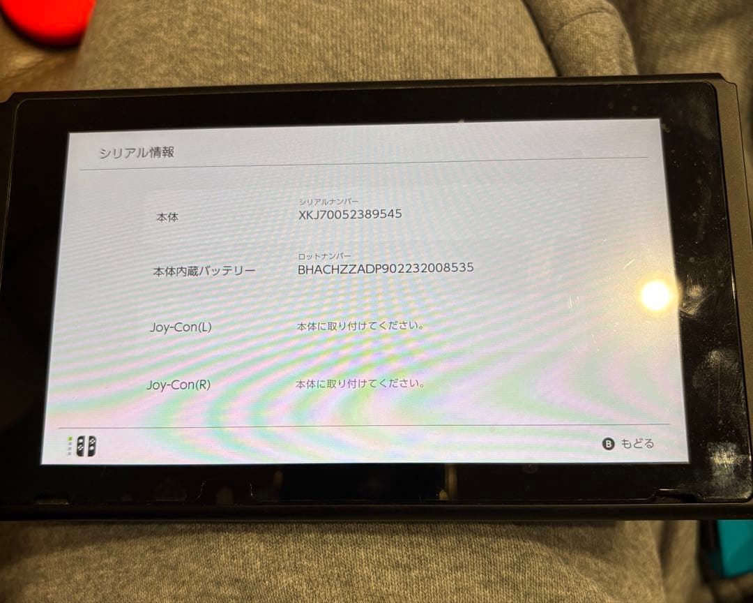 Nintendo Switch 本体 赤/青 Joy-Con マイク付き