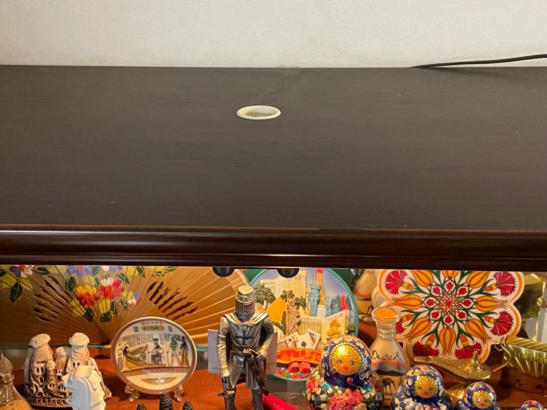 高級 コレクションケース ライト付 コレクションボード ガラスケース 完成品