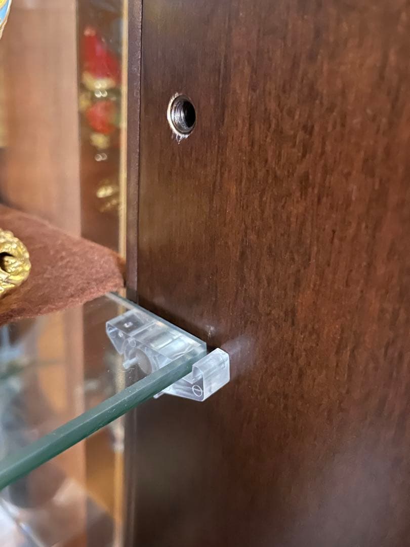 高級 コレクションケース ライト付 コレクションボード ガラスケース 完成品