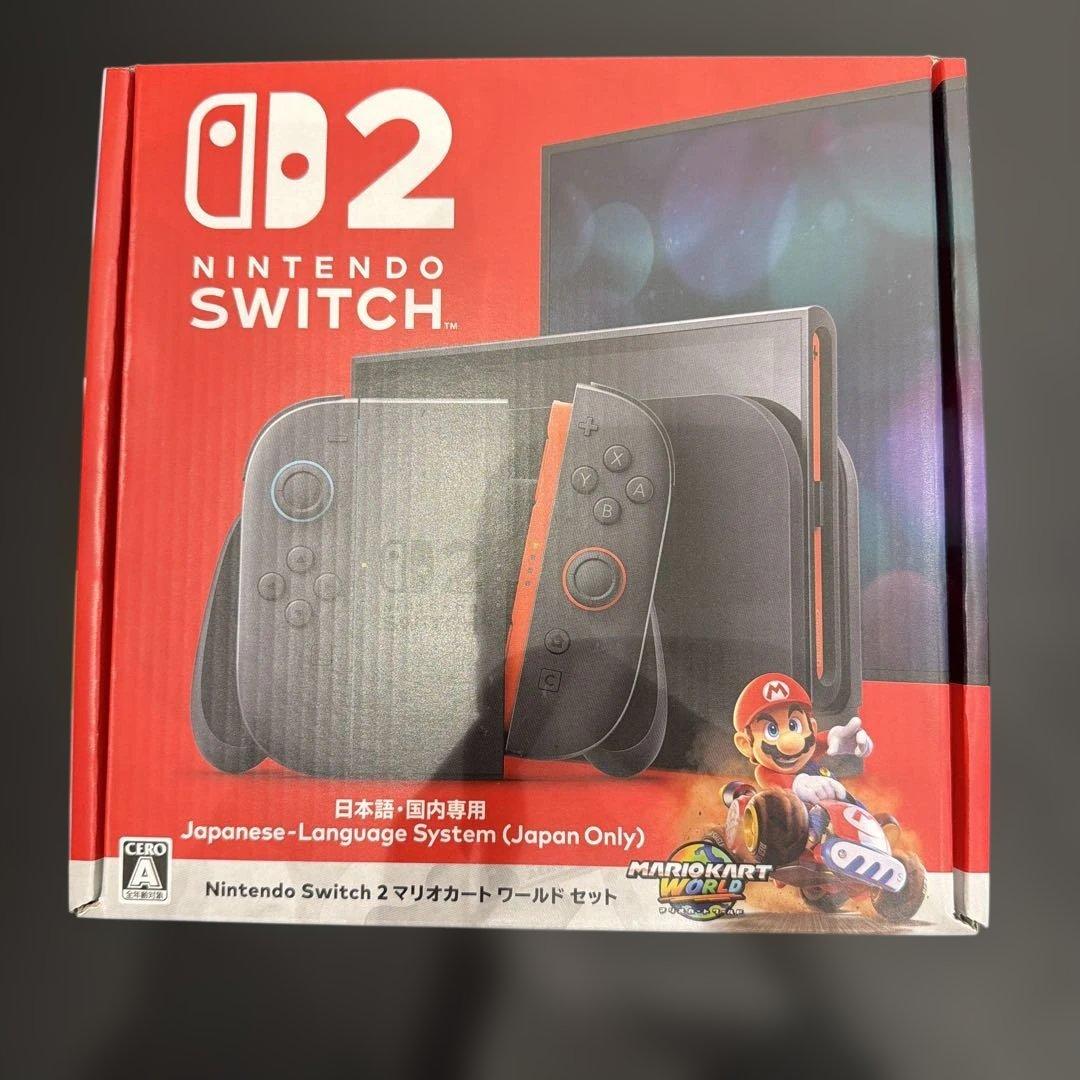 Nintendo Switch D2 日本語専用 マリオカートワールドセット
