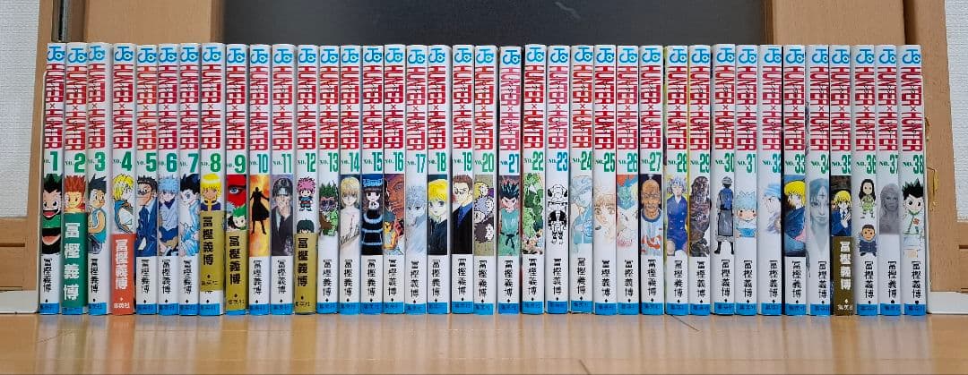 HUNTER×HUNTER ハンターハンター 全38巻 全巻セット 冨樫義博
